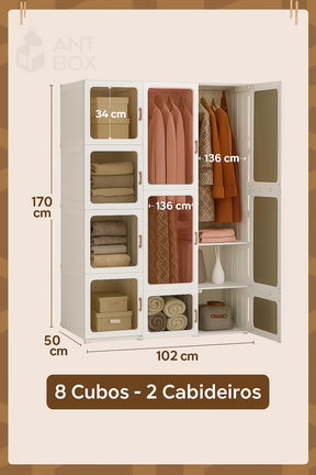 Guarda Roupa Dobrável inteligente